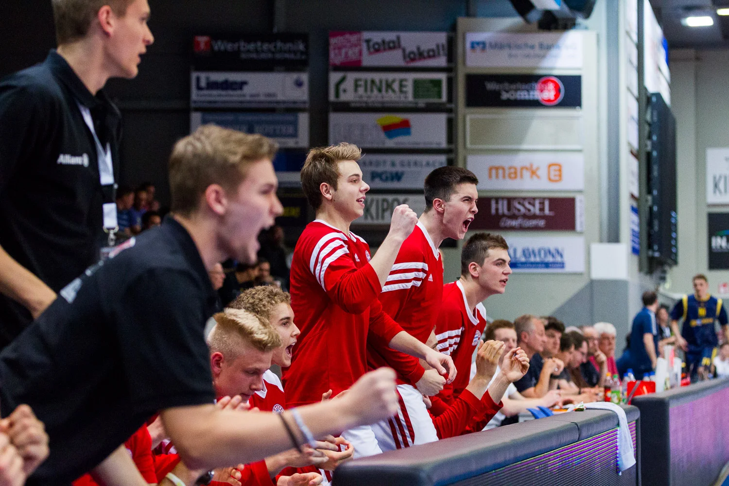 HAGEN, GERMANY - Mai 16, 2015: NBBL TOP4, FC Bayern München Nac