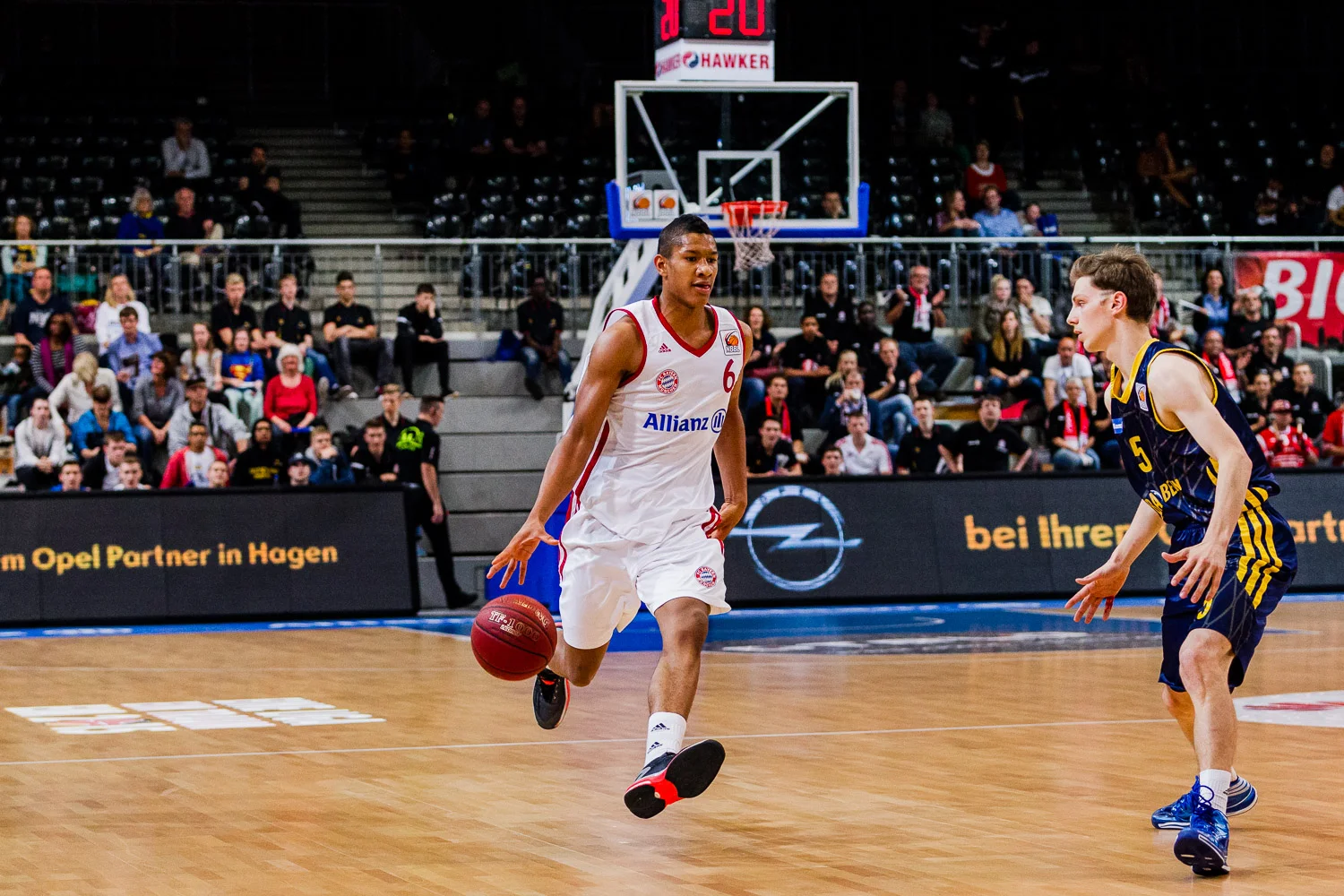 HAGEN, GERMANY - Mai 16, 2015: NBBL TOP4, FC Bayern München Nac