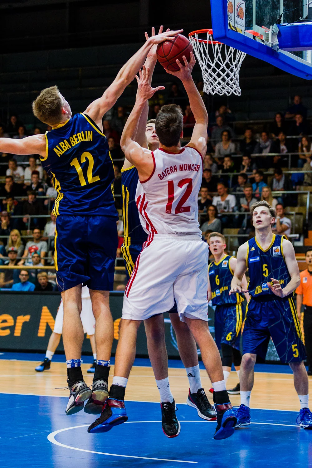 HAGEN, GERMANY - Mai 16, 2015: NBBL TOP4, FC Bayern München Nac
