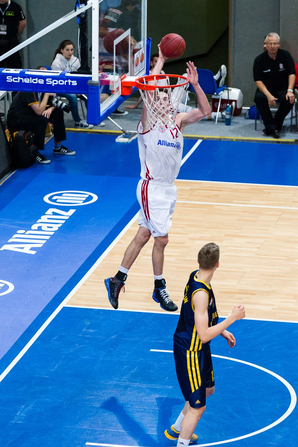 HAGEN, GERMANY - Mai 16, 2015: NBBL TOP4, FC Bayern München Nac