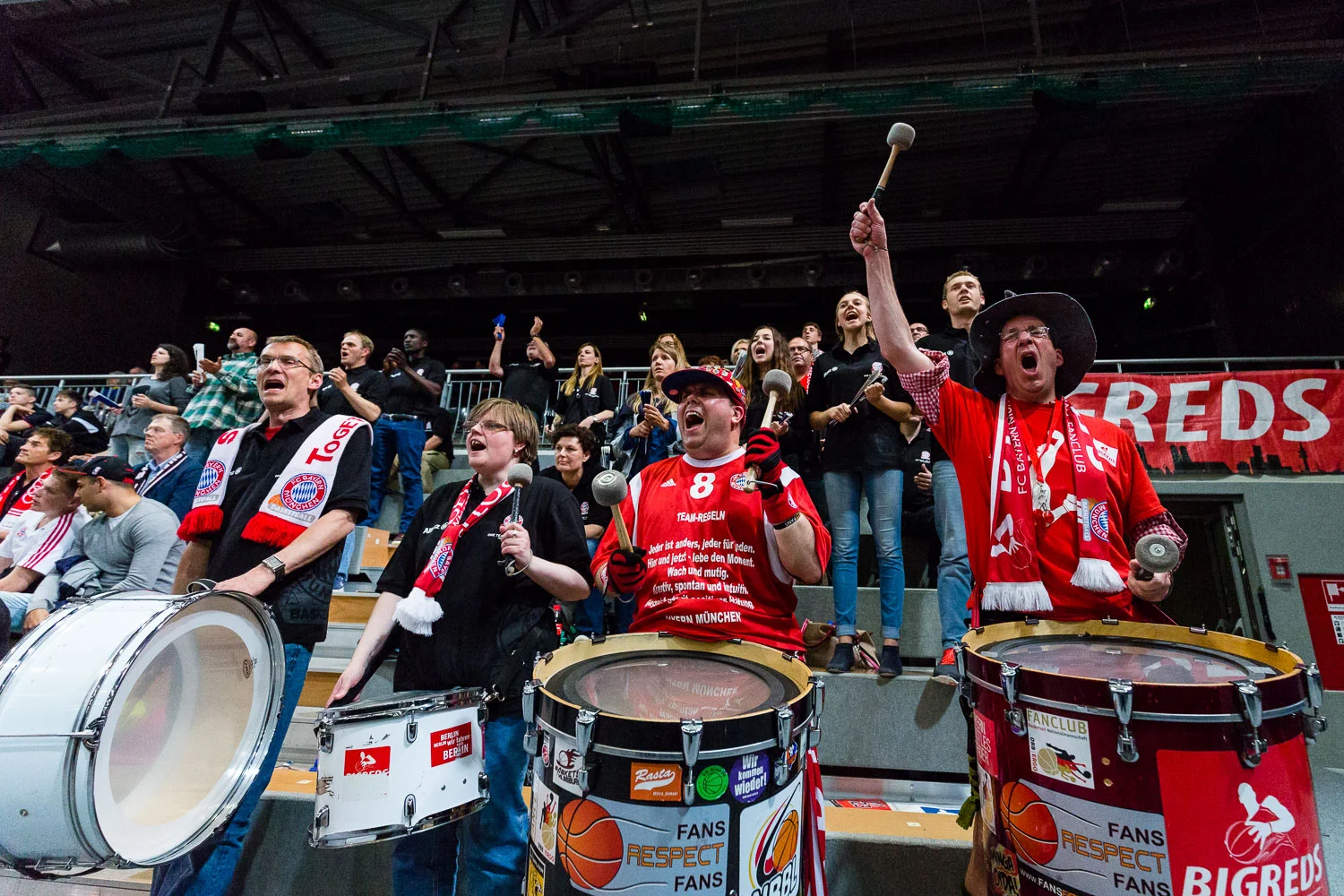 HAGEN, GERMANY - Mai 16, 2015: NBBL TOP4, FC Bayern München Nac