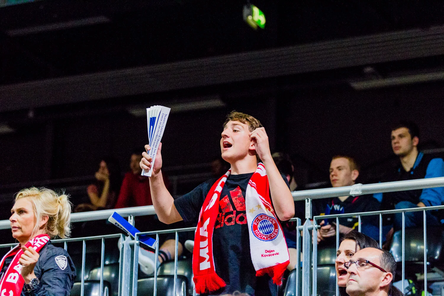 HAGEN, GERMANY - Mai 16, 2015: NBBL TOP4, FC Bayern München Nac