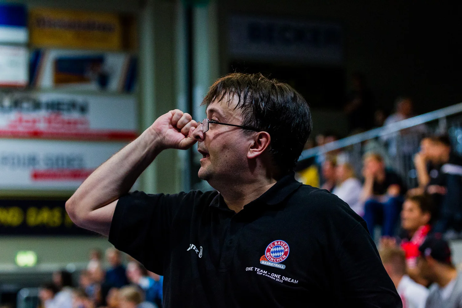 HAGEN, GERMANY - Mai 16, 2015: NBBL TOP4, FC Bayern München Nac