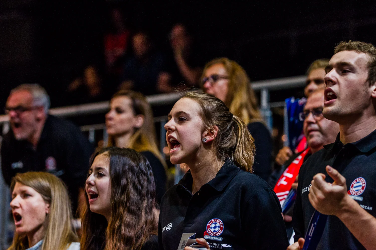 HAGEN, GERMANY - Mai 16, 2015: NBBL TOP4, FC Bayern München Nac