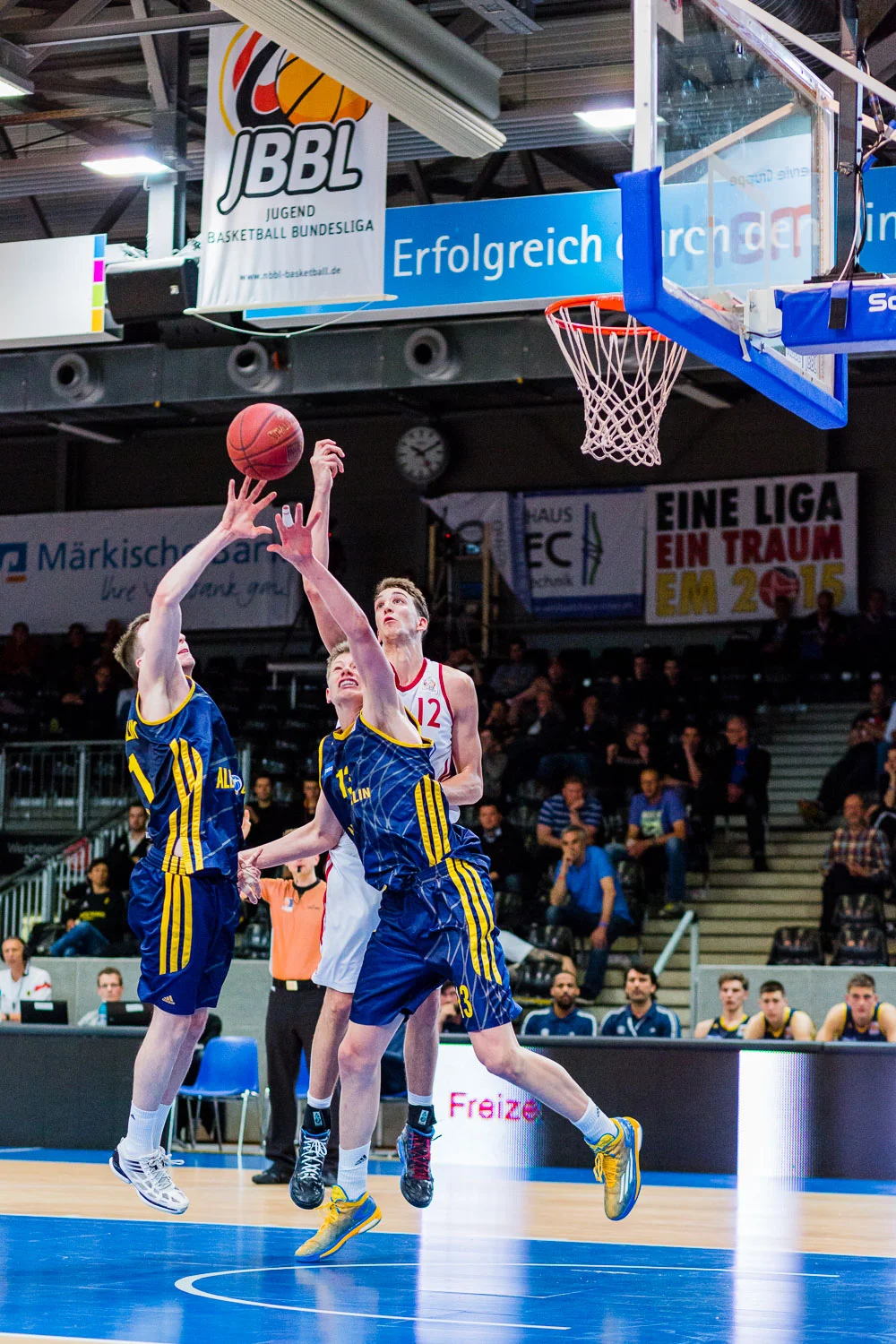 HAGEN, GERMANY - Mai 16, 2015: NBBL TOP4, FC Bayern München Nac