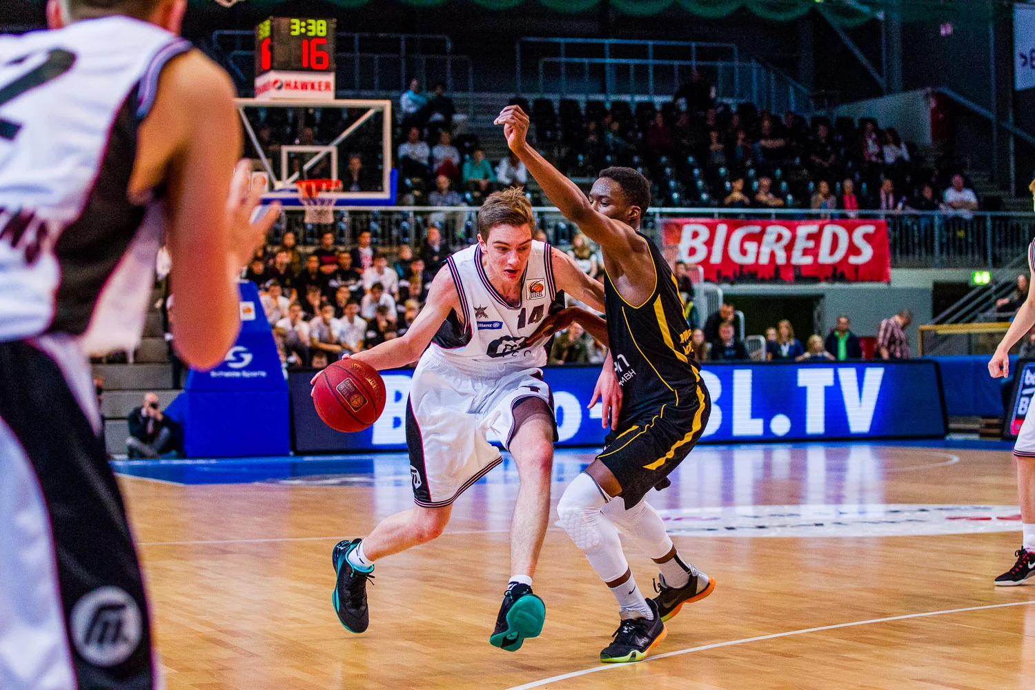 HAGEN, GERMANY - Mai 17, 2015: JBBL TOP4, Young Dragons Quakenbr