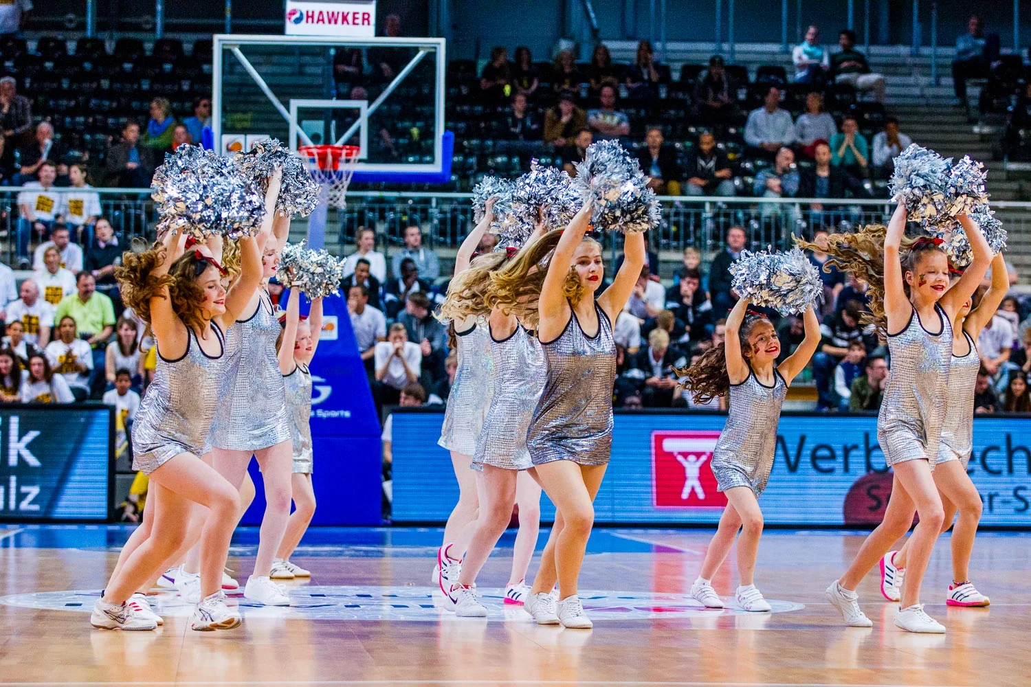 HAGEN, GERMANY - Mai 17, 2015: JBBL TOP4, Young Dragons Quakenbr