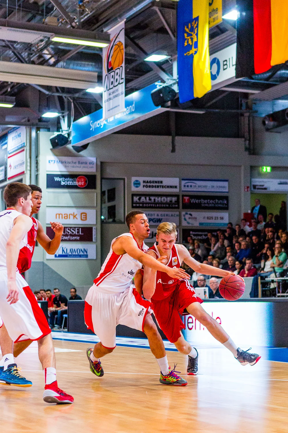 HAGEN, GERMANY - Mai 17, 2015: NBBL TOP4, Eintracht Frankfurt /