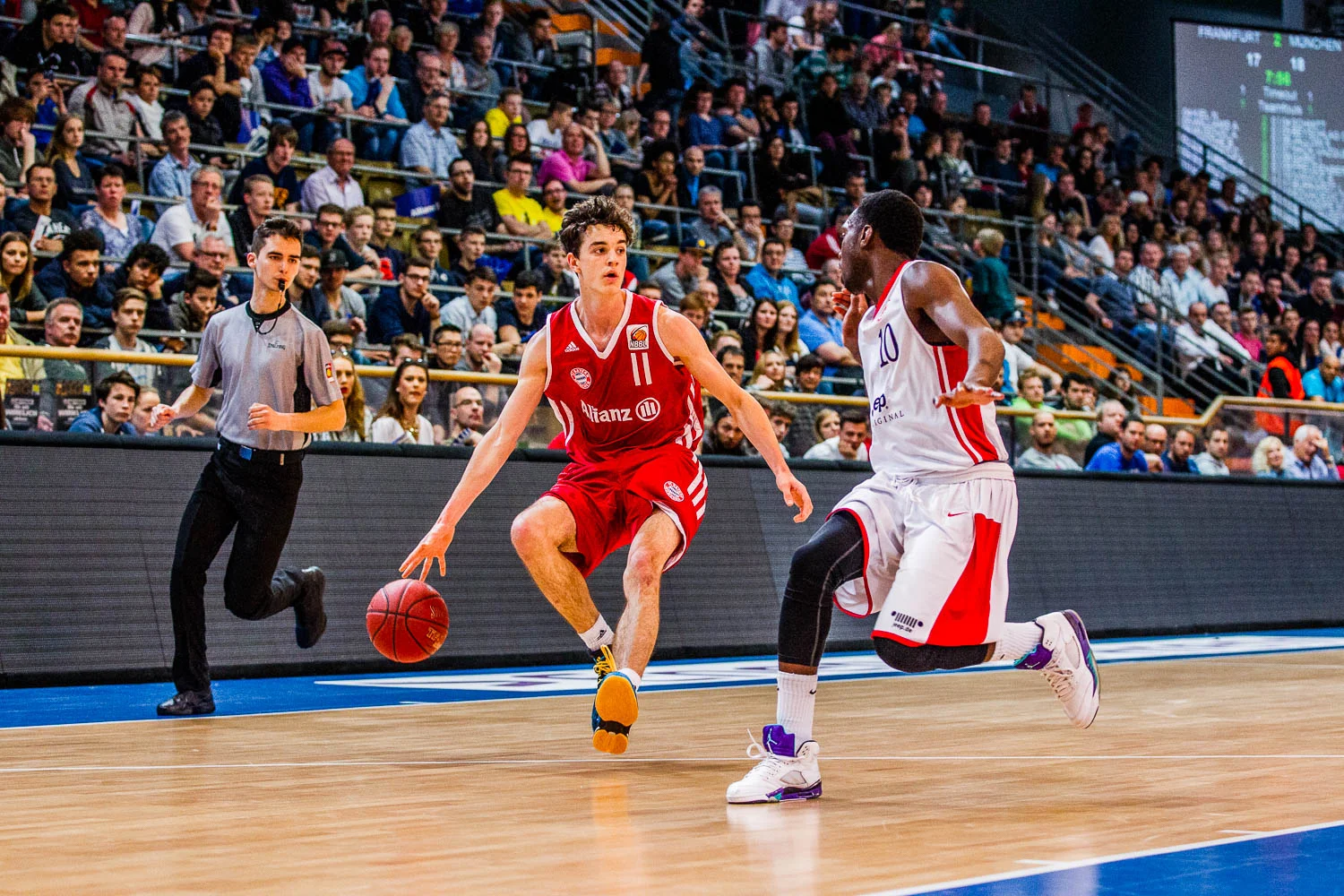 HAGEN, GERMANY - Mai 17, 2015: NBBL TOP4, Eintracht Frankfurt /