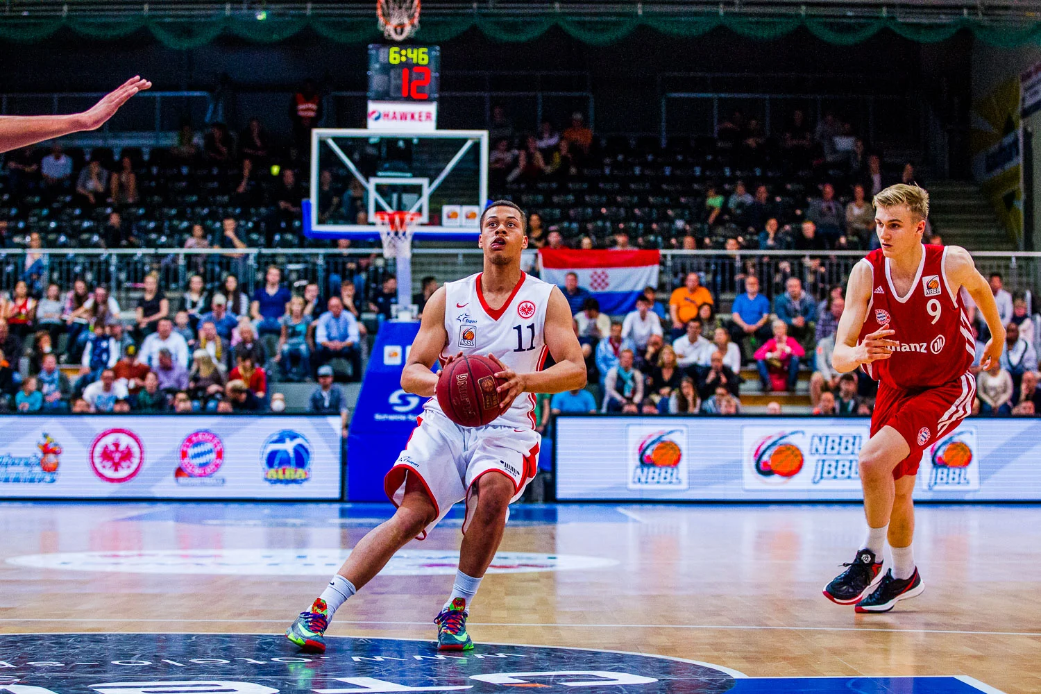 HAGEN, GERMANY - Mai 17, 2015: NBBL TOP4, Eintracht Frankfurt /