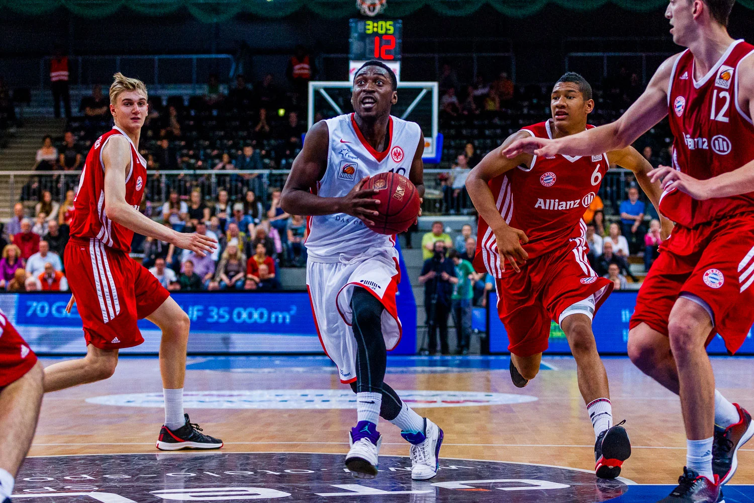 HAGEN, GERMANY - Mai 17, 2015: NBBL TOP4, Eintracht Frankfurt /