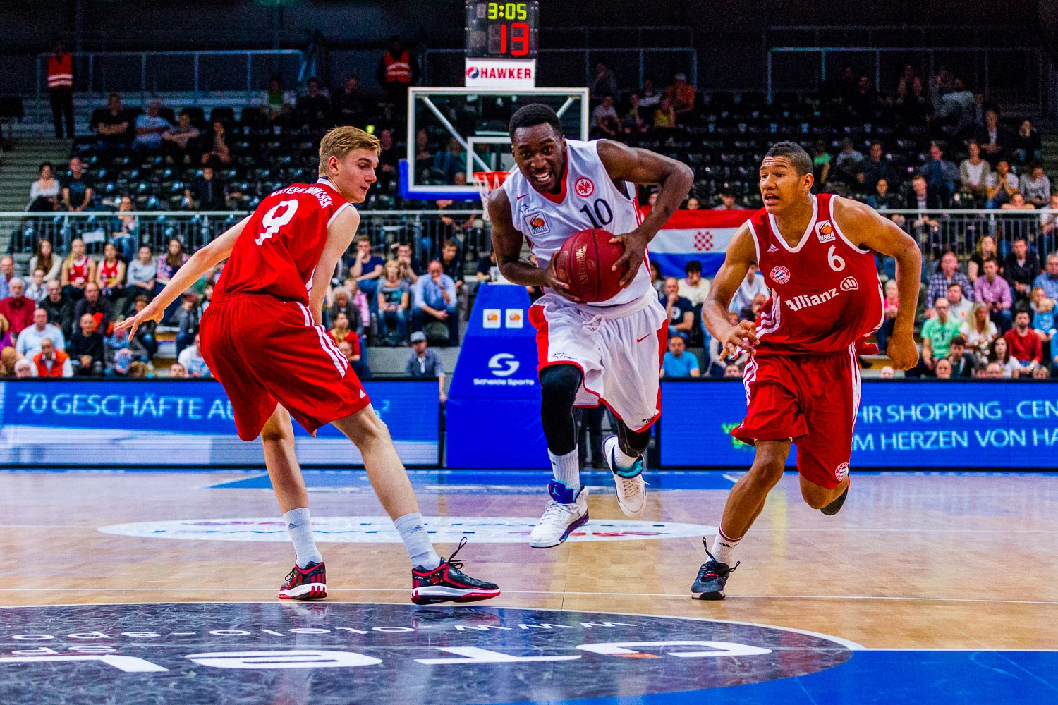 HAGEN, GERMANY - Mai 17, 2015: NBBL TOP4, Eintracht Frankfurt /