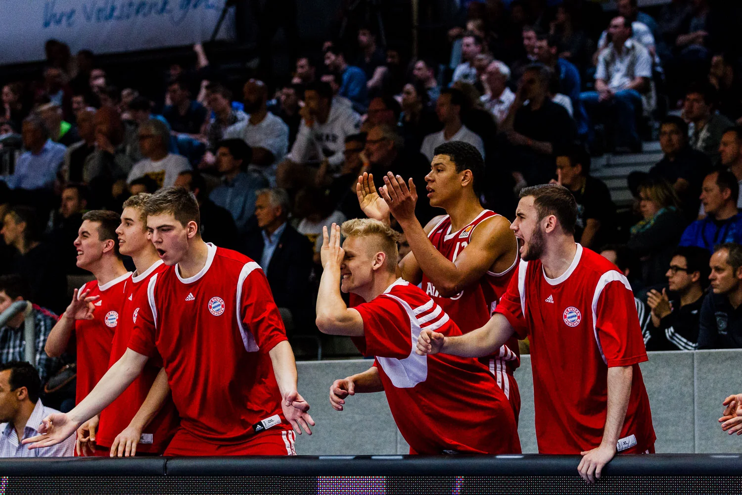 HAGEN, GERMANY - Mai 17, 2015: NBBL TOP4, Eintracht Frankfurt /