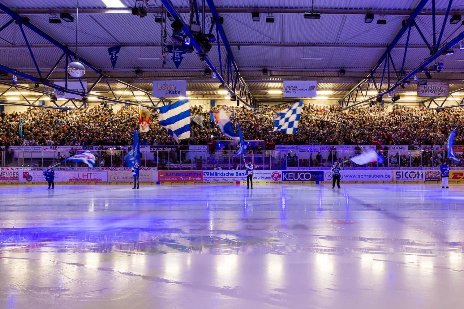 Eishockey - DEL - Iserlohn Roosters - Hamburg Freezers