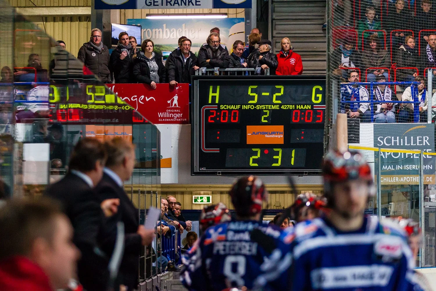 Eishockey - DEL - Iserlohn Roosters - Hamburg Freezers