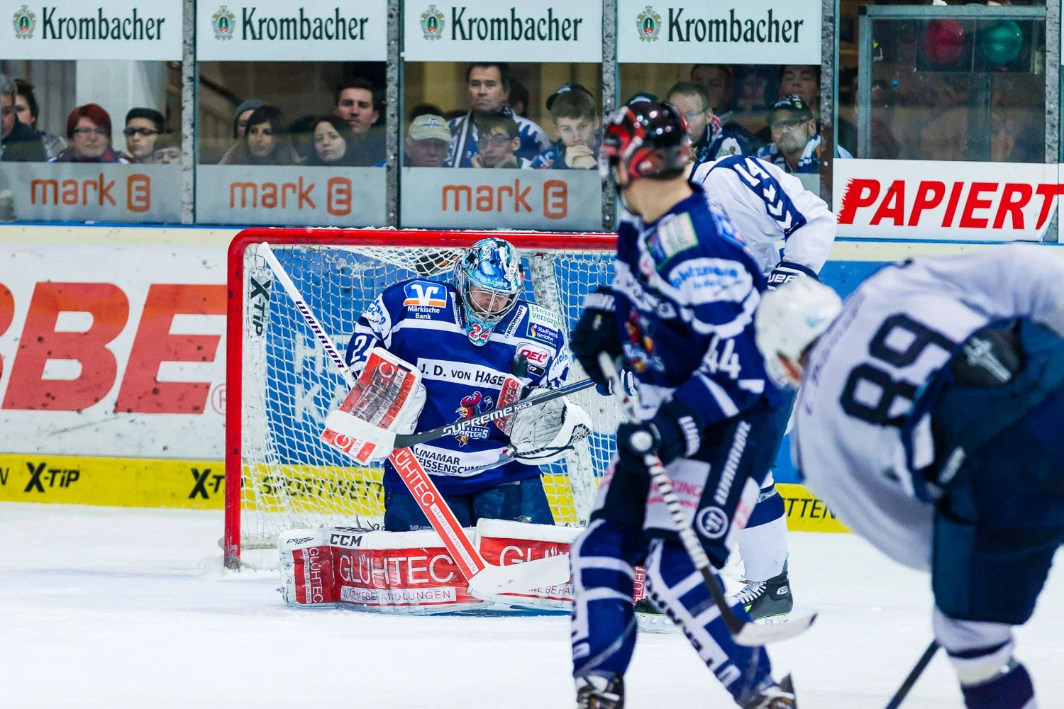 Eishockey - DEL - Iserlohn Roosters - Hamburg Freezers