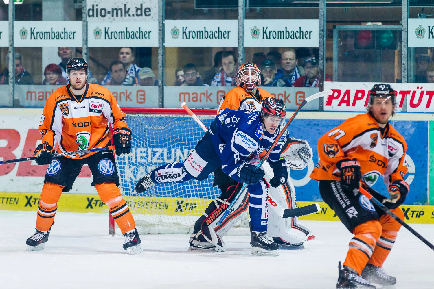 Eishockey - DEL - Iserlohn Roosters - Grizzlys Wolfsburg