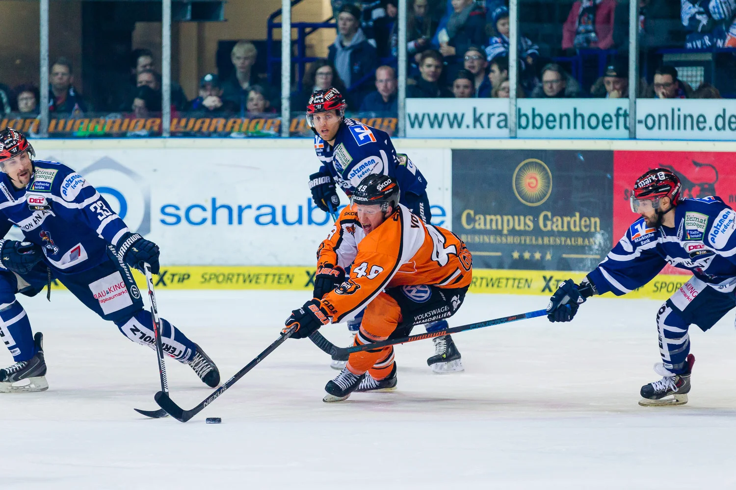 Eishockey - DEL - Iserlohn Roosters - Grizzlys Wolfsburg