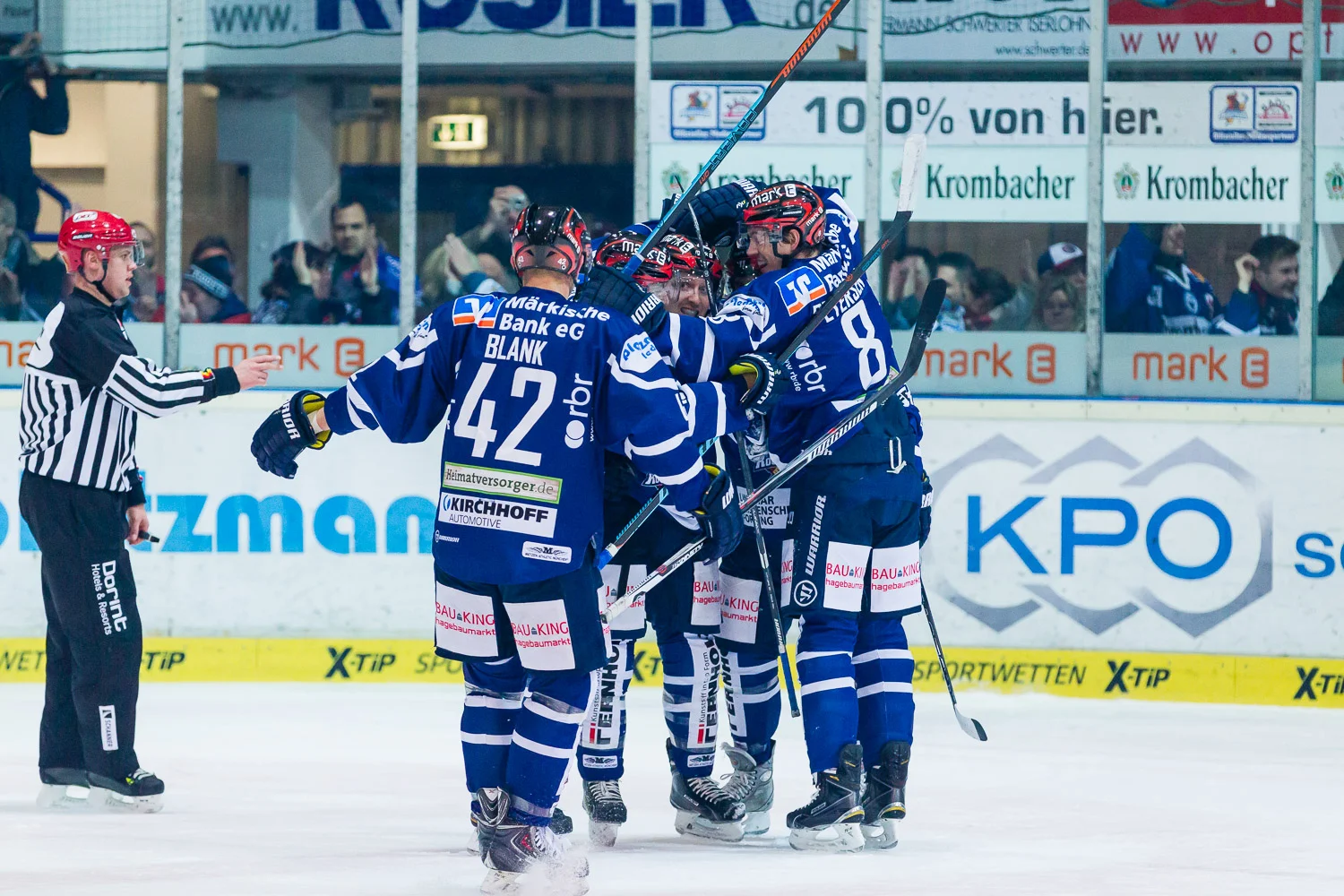 Eishockey - DEL - Iserlohn Roosters - Grizzlys Wolfsburg