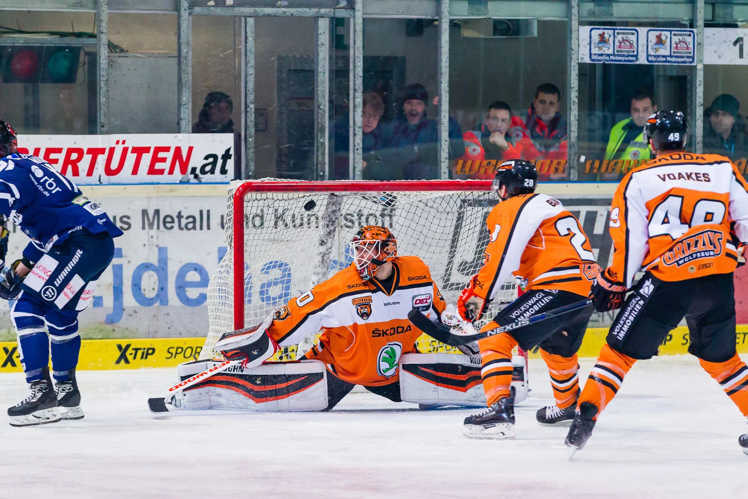 Eishockey - DEL - Iserlohn Roosters - Grizzlys Wolfsburg