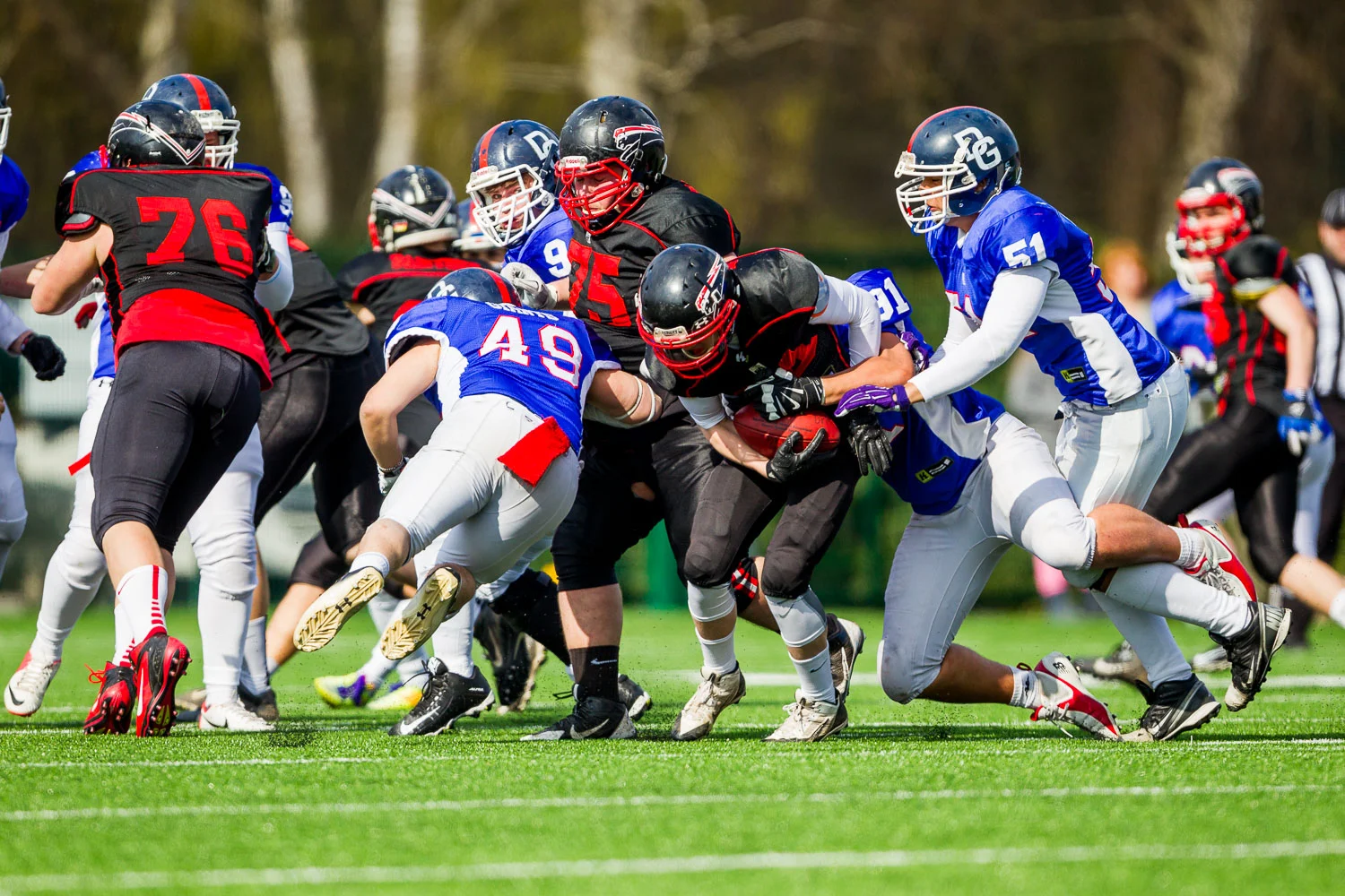 Football - GFLJ - Dortmund Giants U19 - Düsseldorf Panther U19