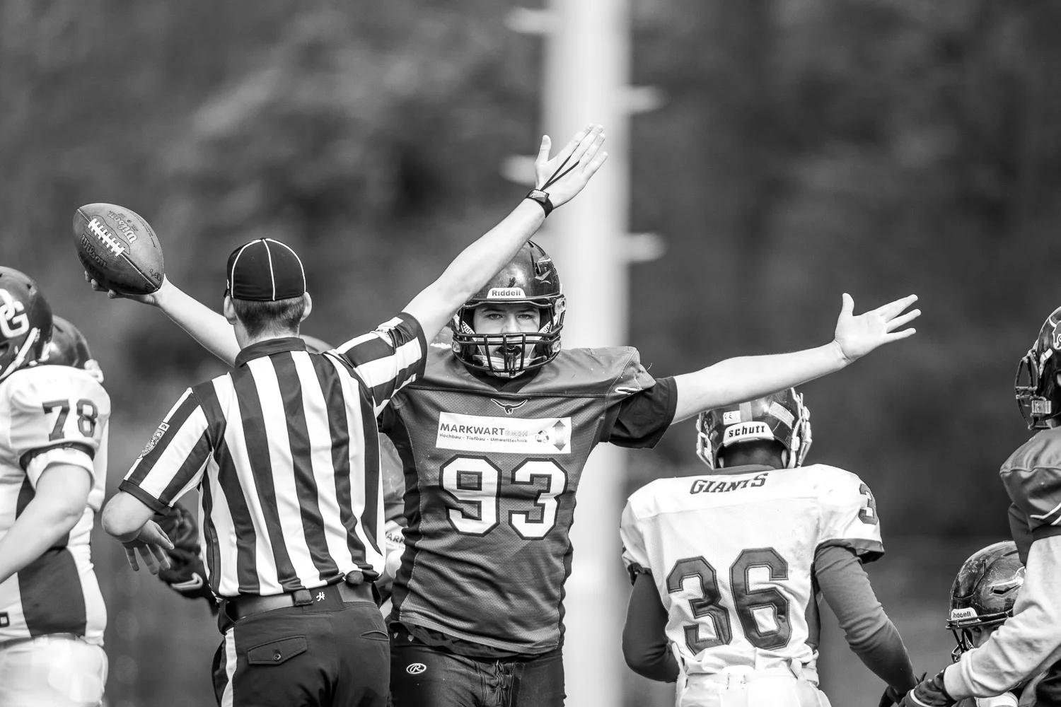 Football - GFLJ - Dortmund Giants U19 - Langenfeld Longhorns U19