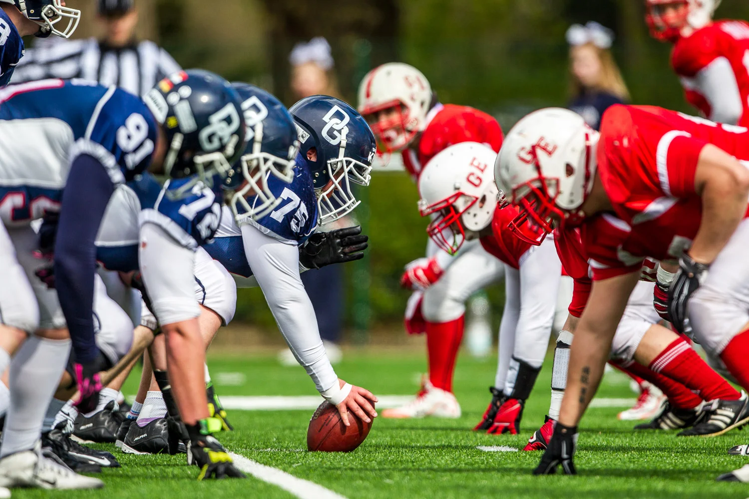 Football - 4.Liga NRW - Dortmund Giants - Gelsenkirchen Devils