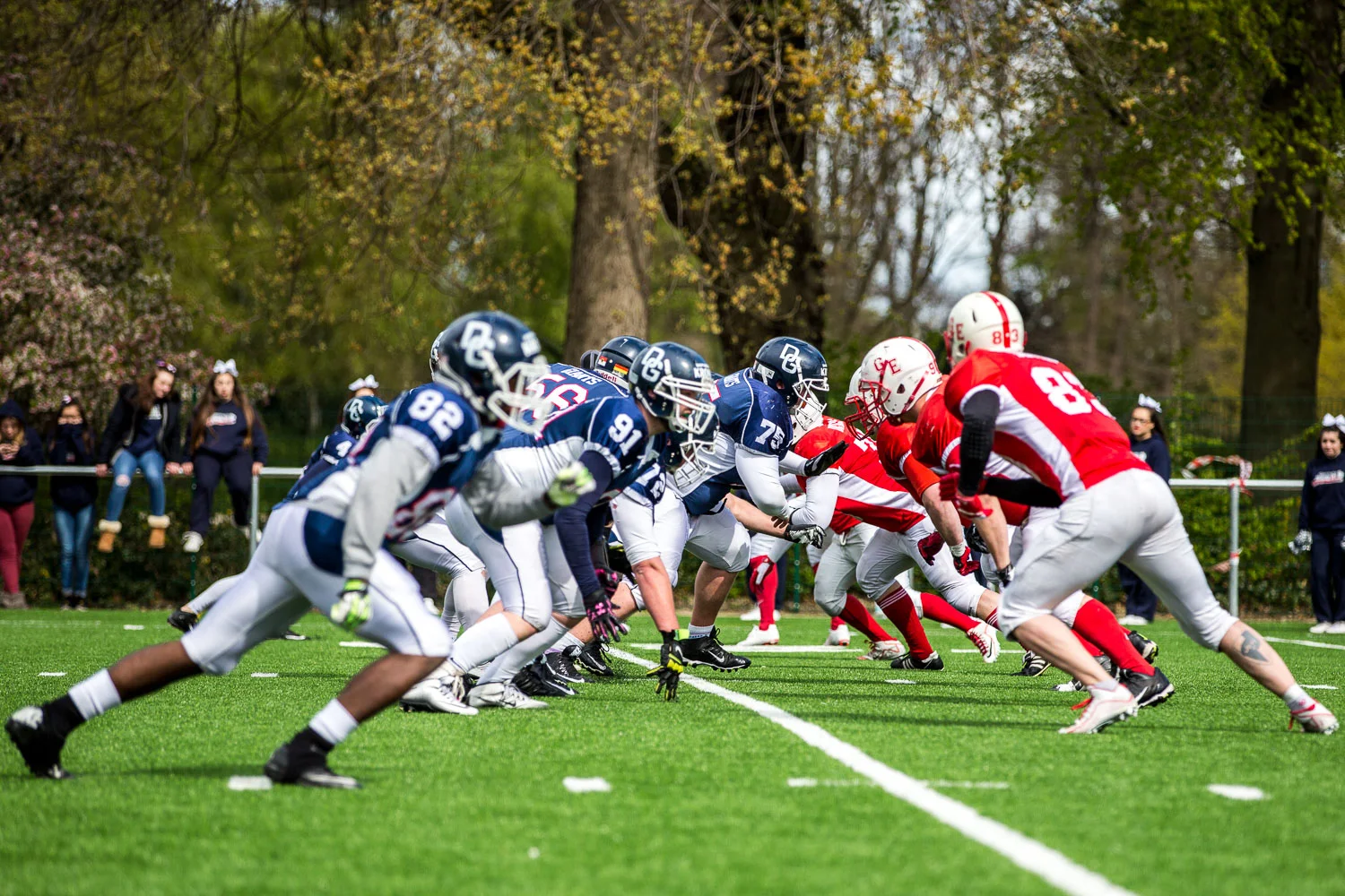 Football - 4.Liga NRW - Dortmund Giants - Gelsenkirchen Devils