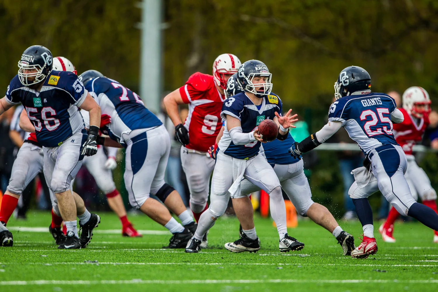Football - 4.Liga NRW - Dortmund Giants - Gelsenkirchen Devils
