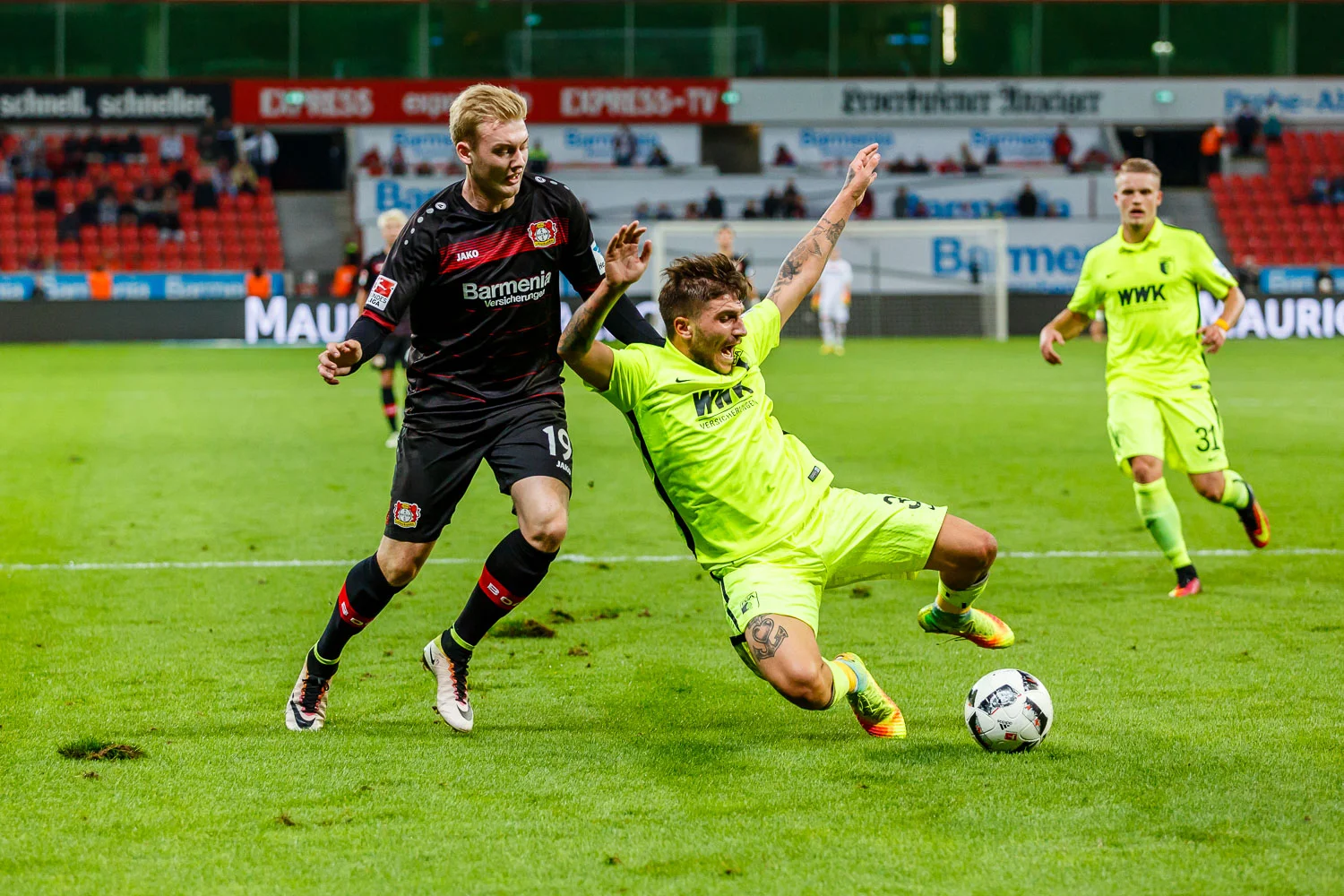 FBL - Leverkusen vs Augsburg, 1. BL