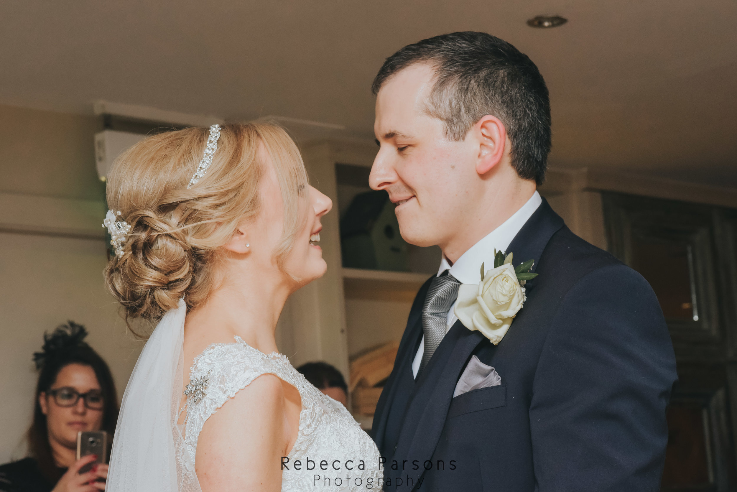 bride and groom first dance