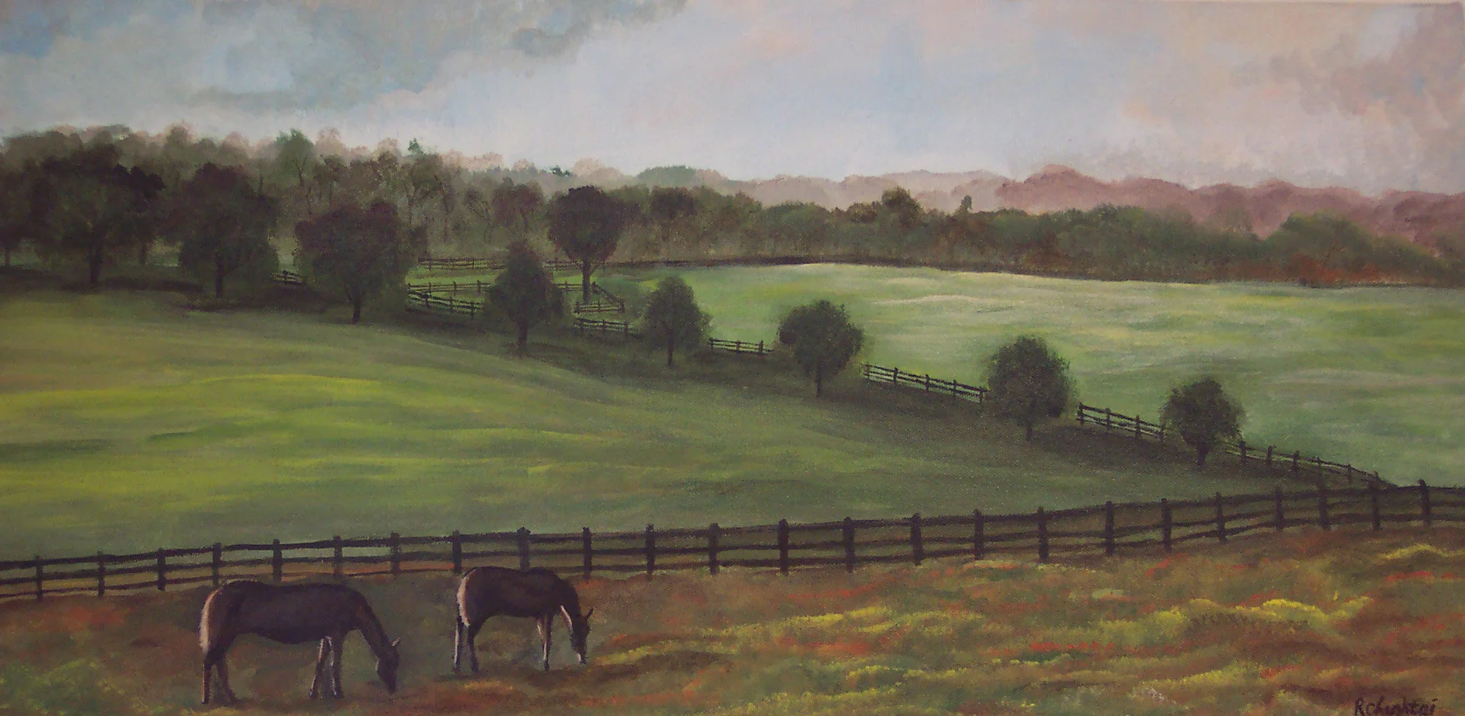Two Horses in a Field.jpg