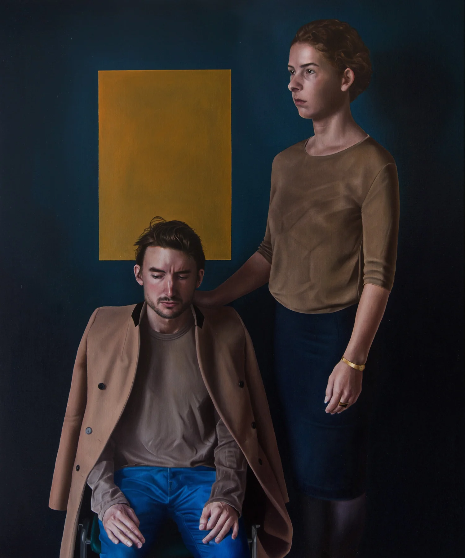 Center of Attention IV - 2016 Oil on canvas (100 x 120)