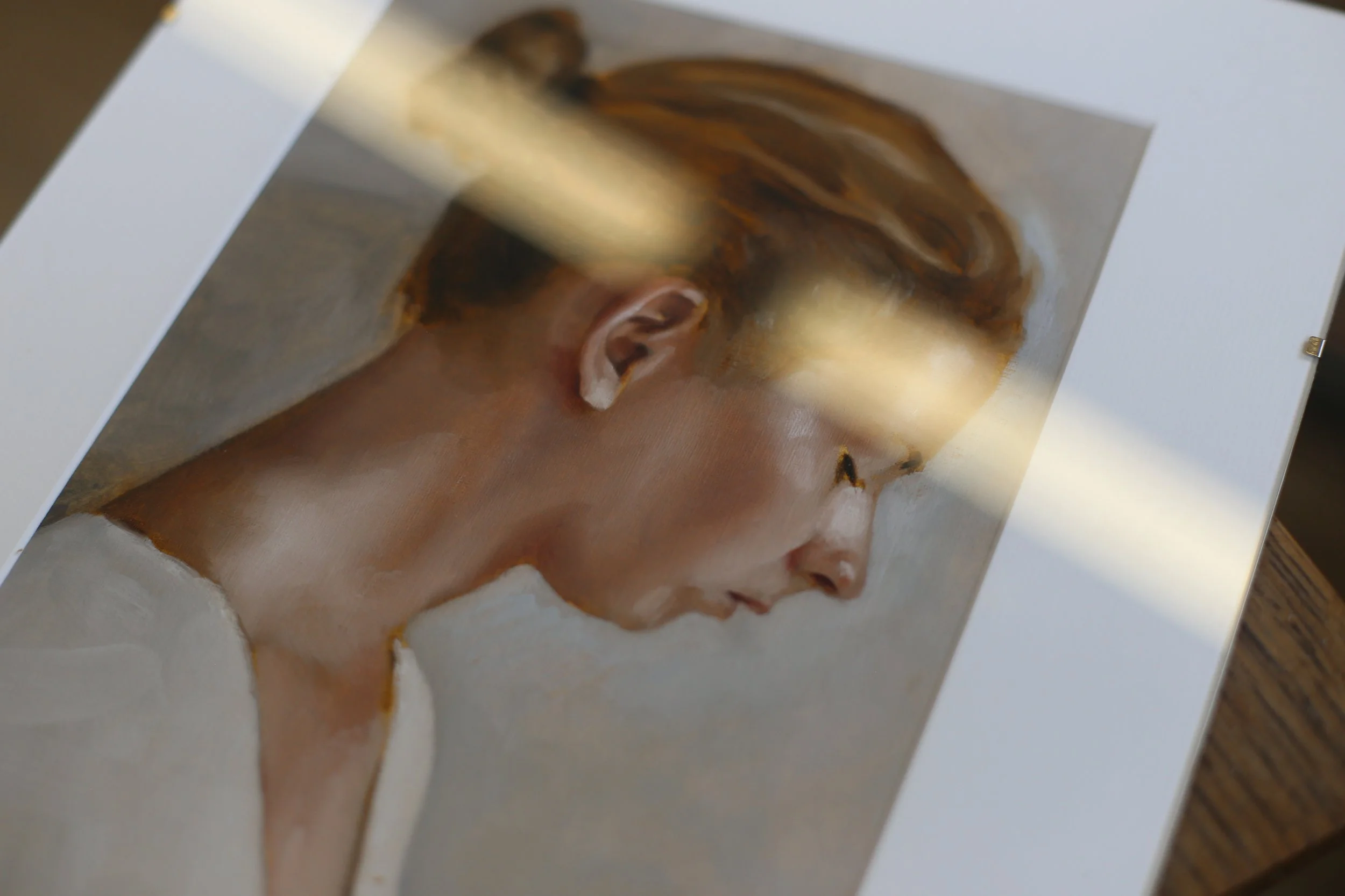 Zelfportret door Rotterdamse kunstenaar Rosa Boomsma