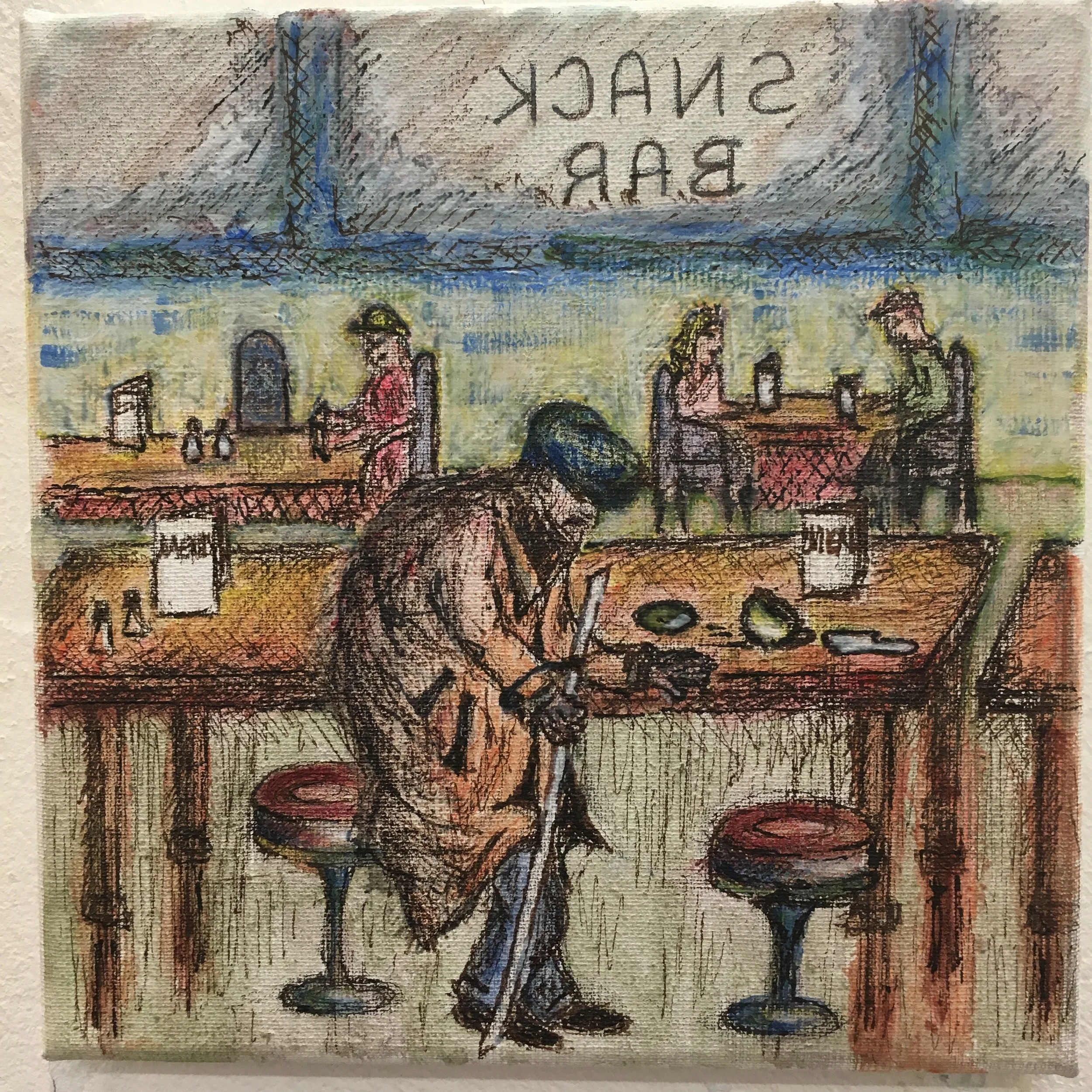 Anne Sutherland - In the Snack Bar.JPG