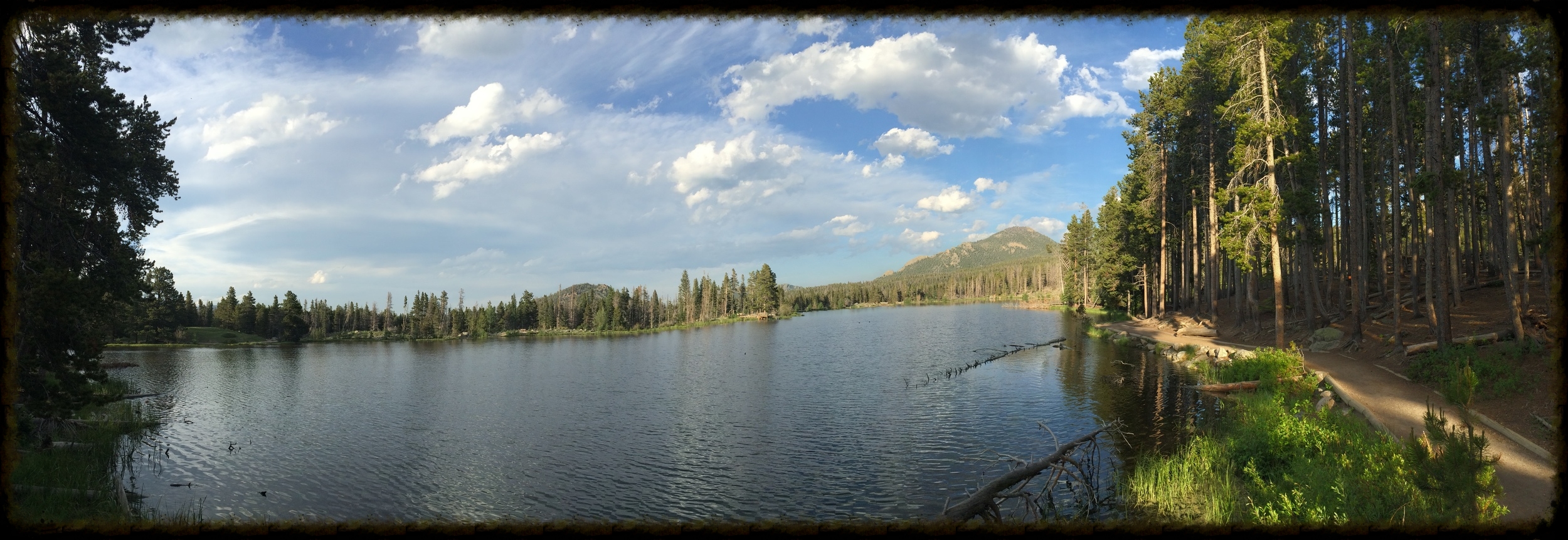 Rocky Mountain National Park's popular Bear Lake is an ideal stop for families. Photo by Michael Mundt