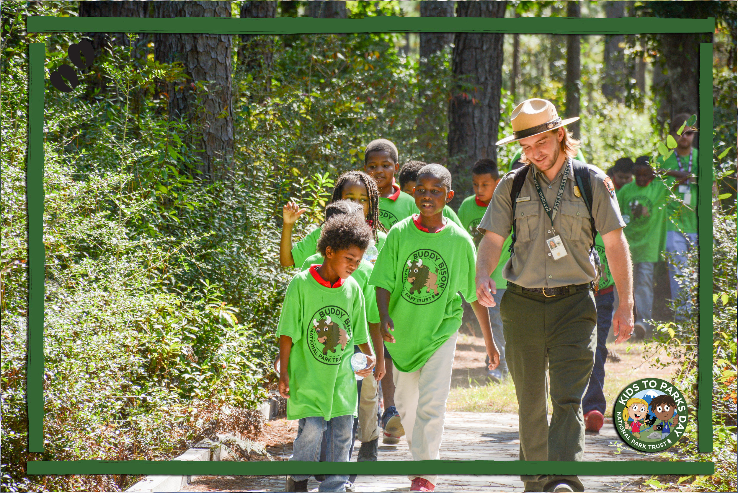 Photo courtesy of Kids to Parks Day, National Park Trust