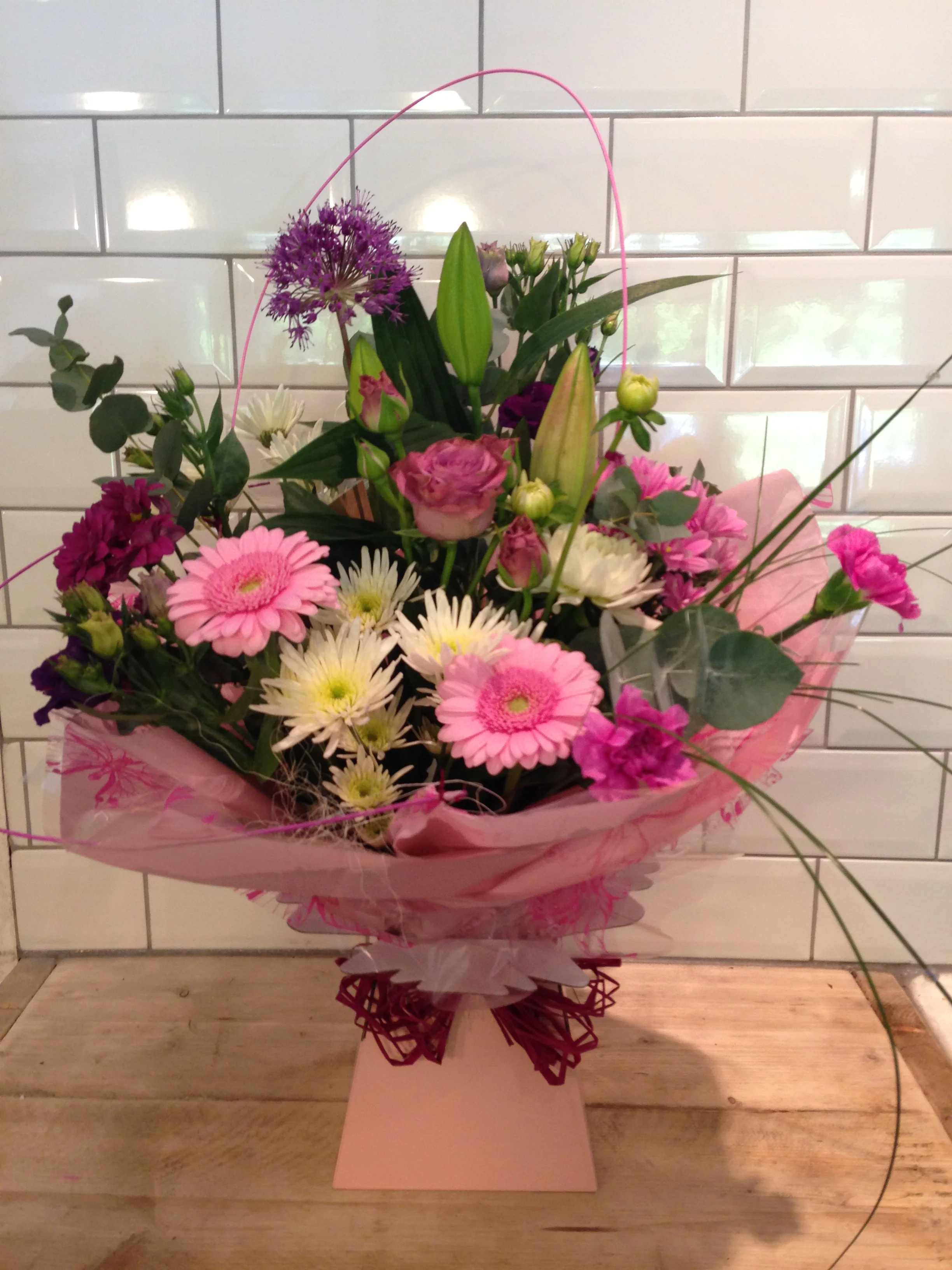 Pink Princess Aqua Flowers