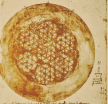 Leonardo DaVinci's Flower of Life