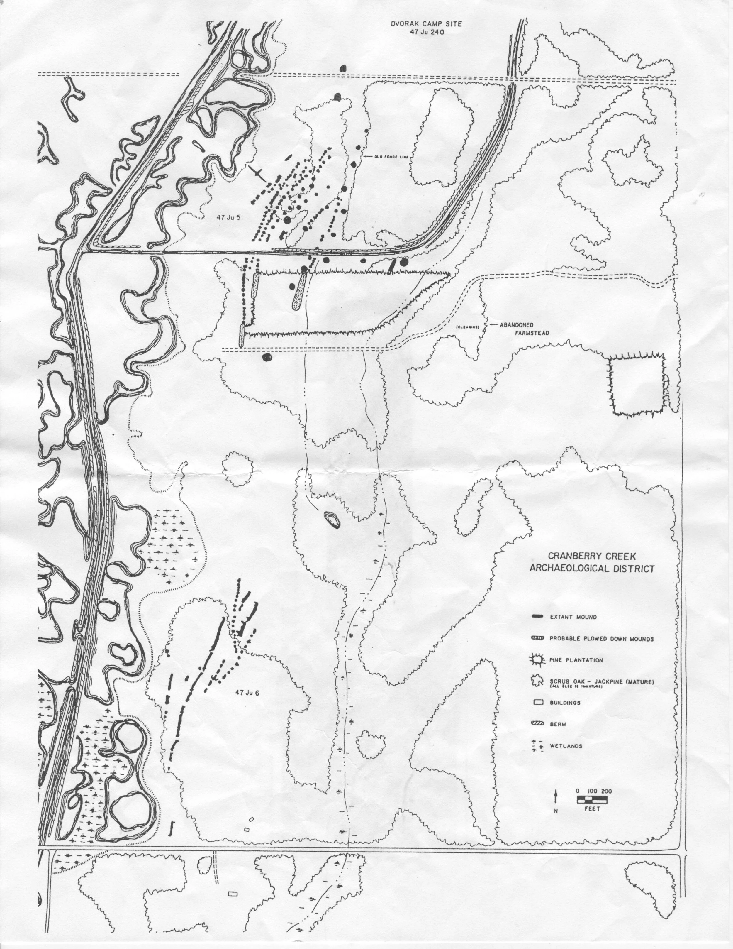 Site map.