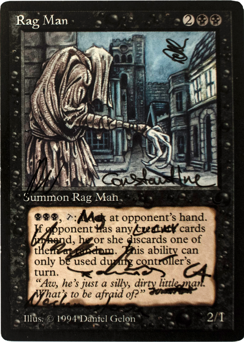 The Rag Man from "From Russia With Love"