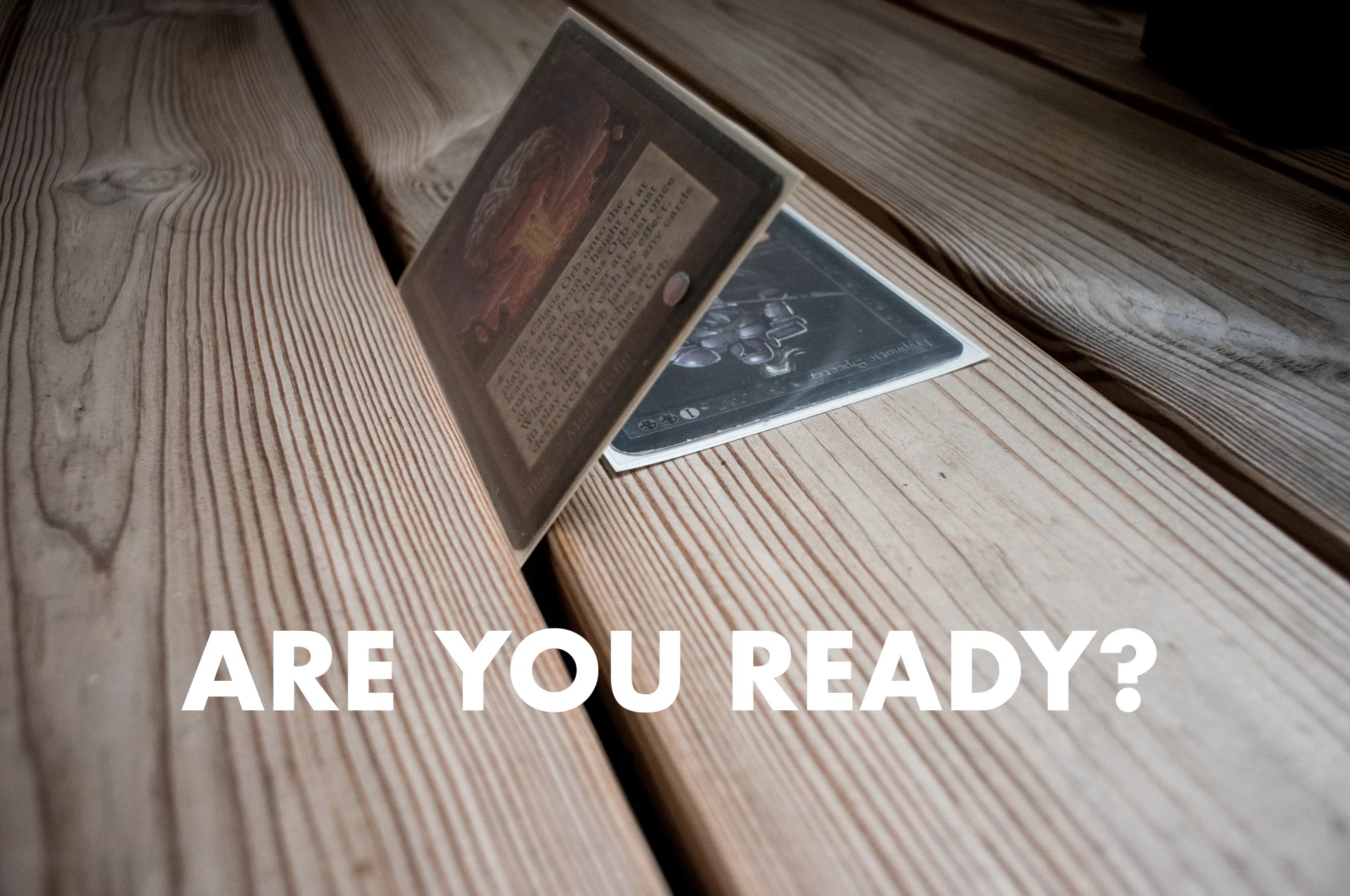 Are you ready?