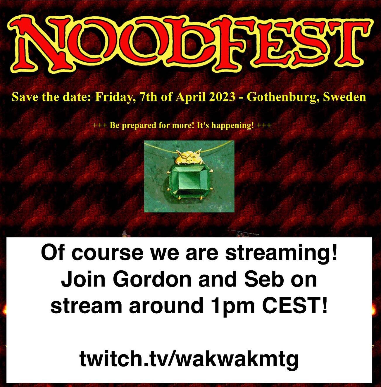 Join us on stream for this year&rsquo;s collection on n00bs playing some sweet Swedish old school! Twitch.Tv/wakwakmtg #oldschoolmtg #9394mtg #oldschoolmtgdecks #mtgoldschool