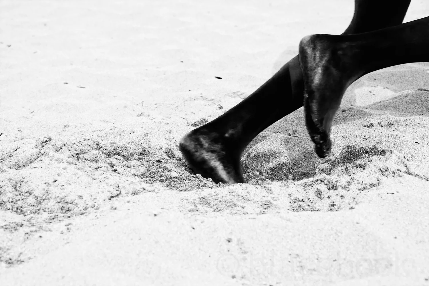 running out of sand
