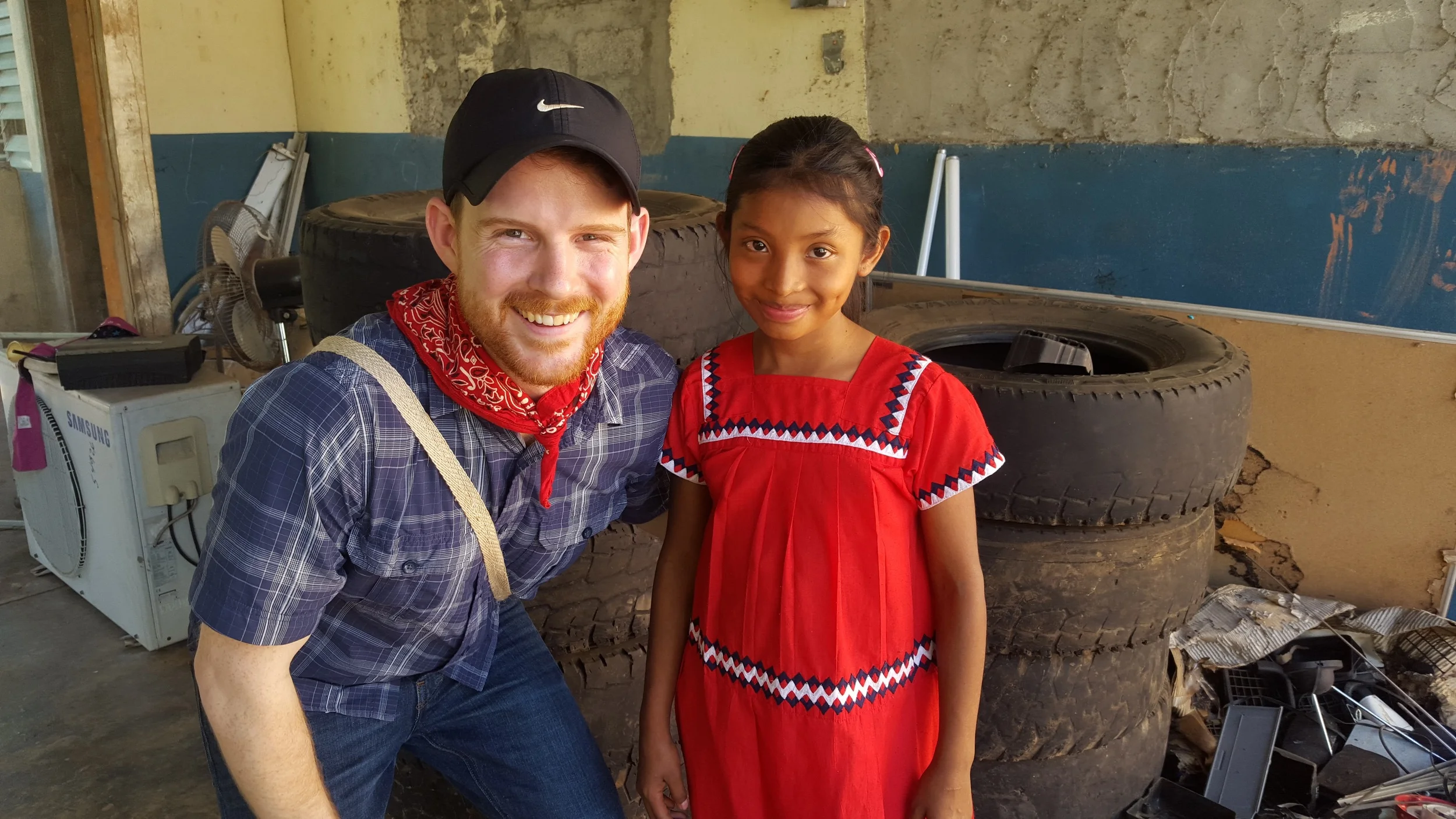 6. FFC Secretary Brooks Winner reconnected with his host sister Yasmin who he stayed with in 2008 during his study abroad trip to Quebrada Guabo. Brooks’ connection with Yasmin and her family during his study abroad inspired him to co-found Few for Change with his classmates.