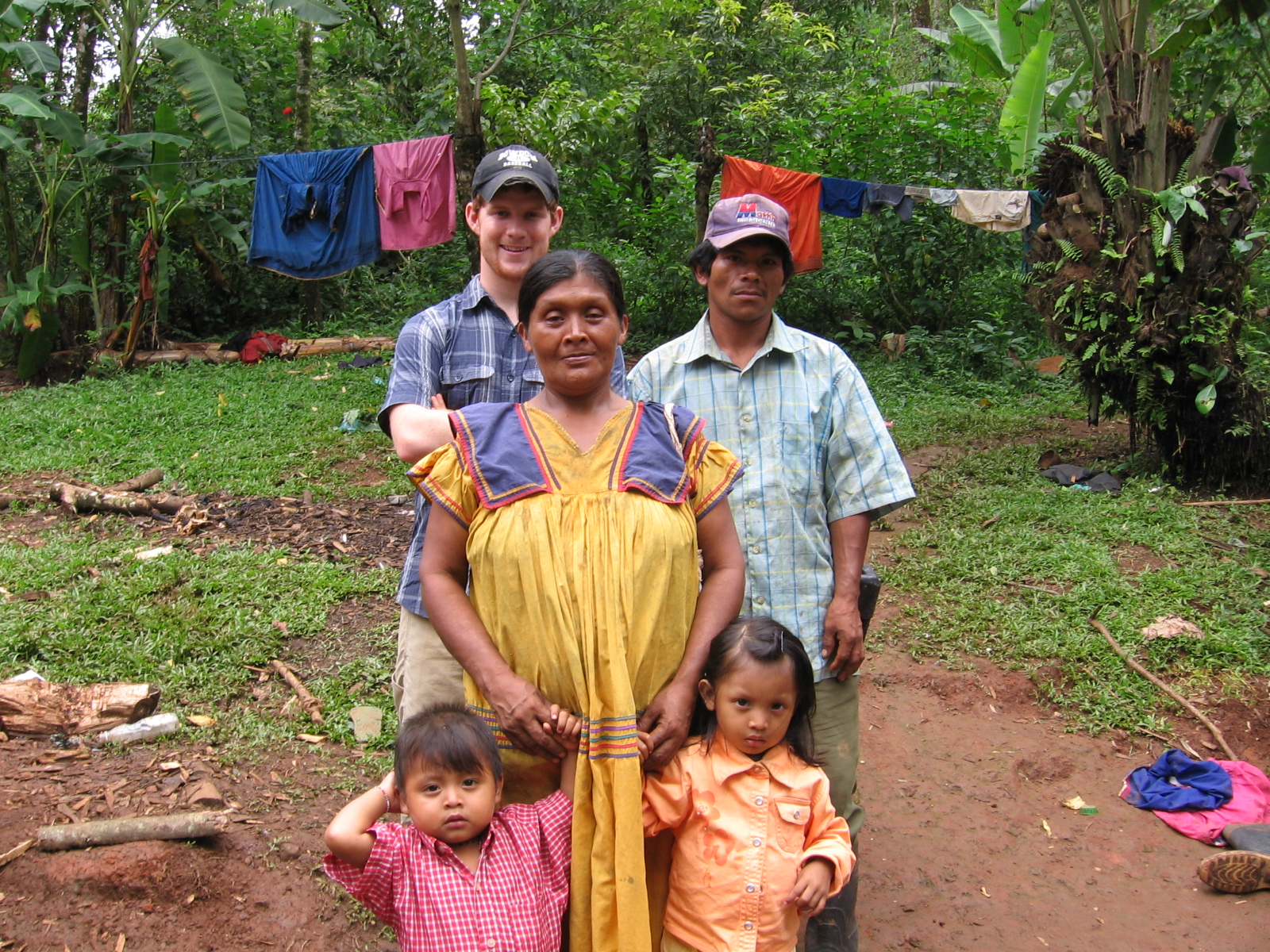Elena, Olmedo, and Yazmin welcomed me warmly into their home.