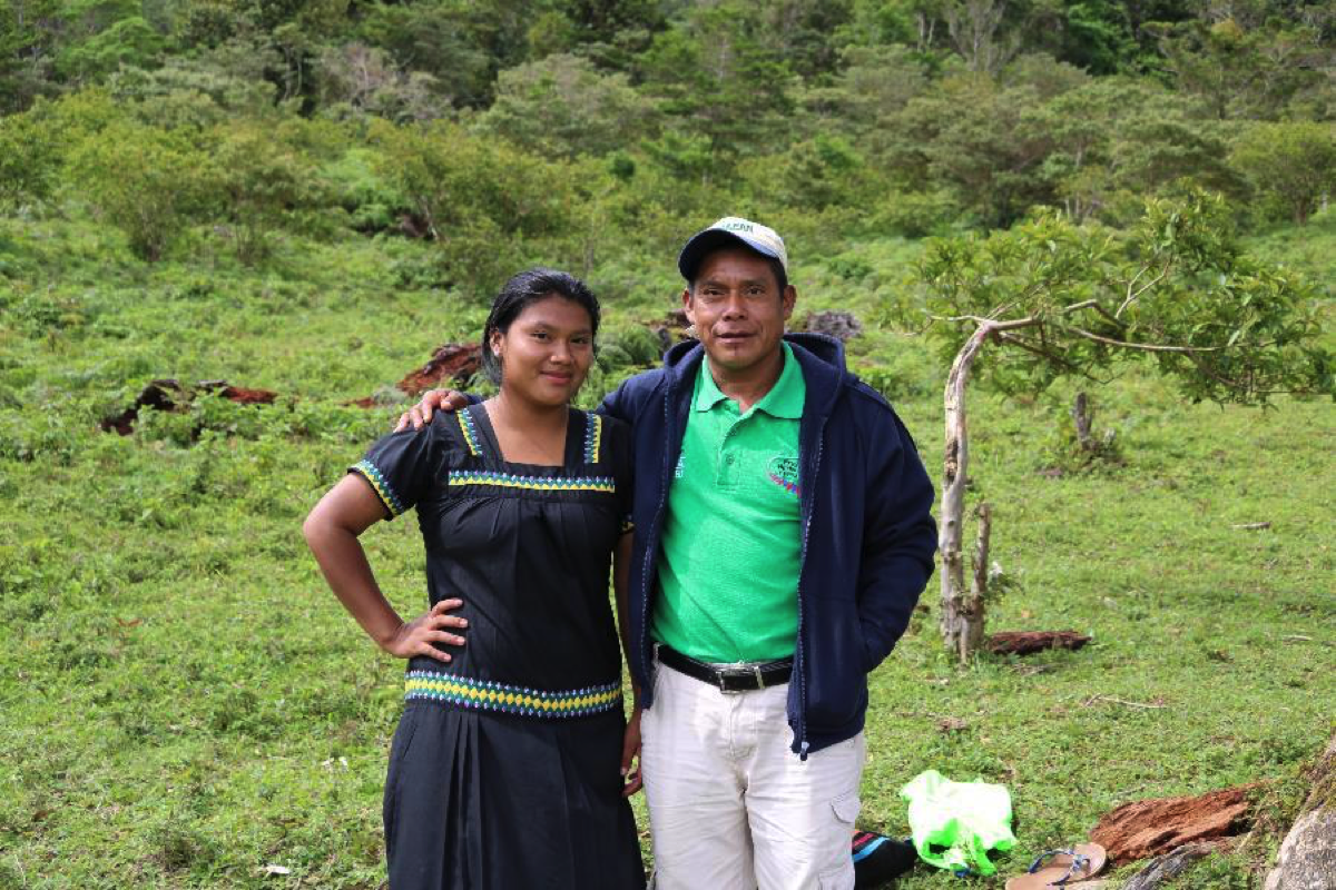 Ramon and Denia, his oldest daughter.