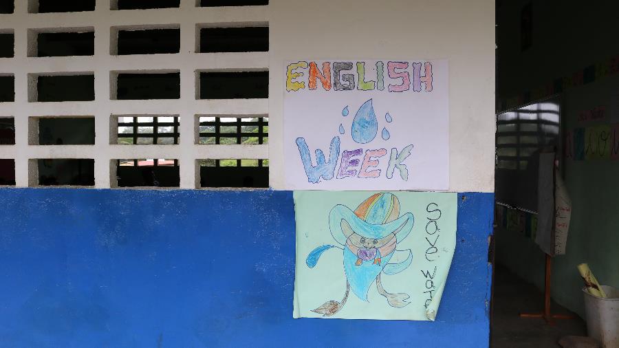 It's "English Week" in Chami!