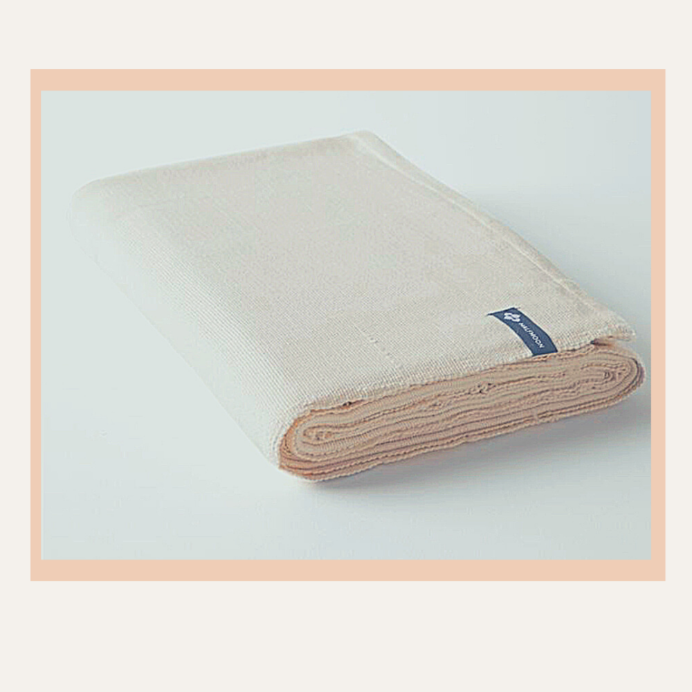 Halfmoon Cotton Yoga Blanket — Small [but] MIGHTY