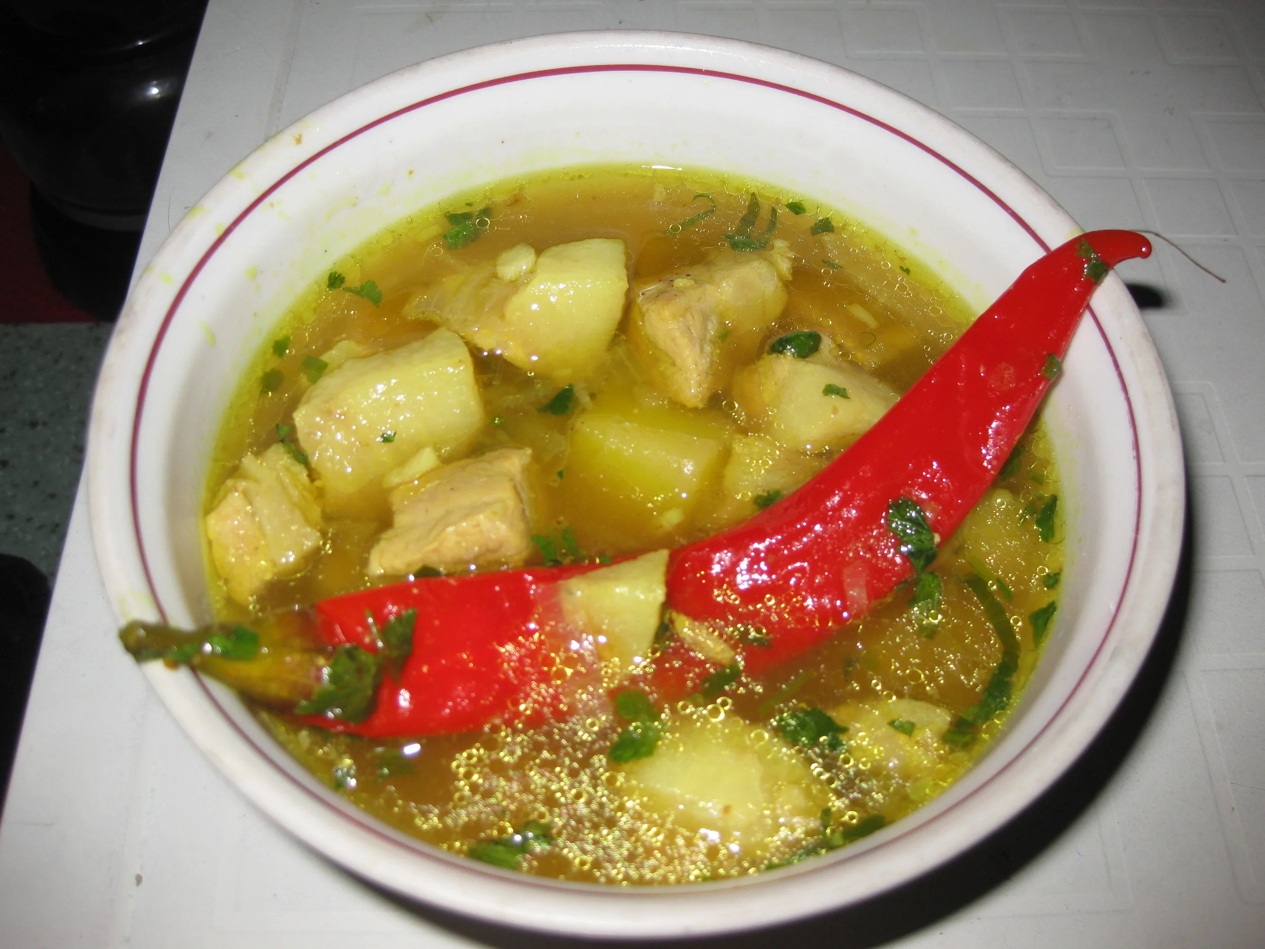 Satante's Haram Pork Soup